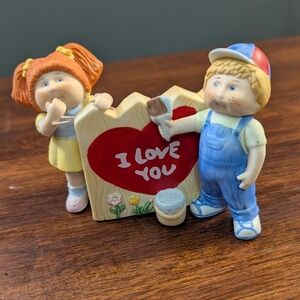 Cabbage Patch Kids I love You Figurine Vintage